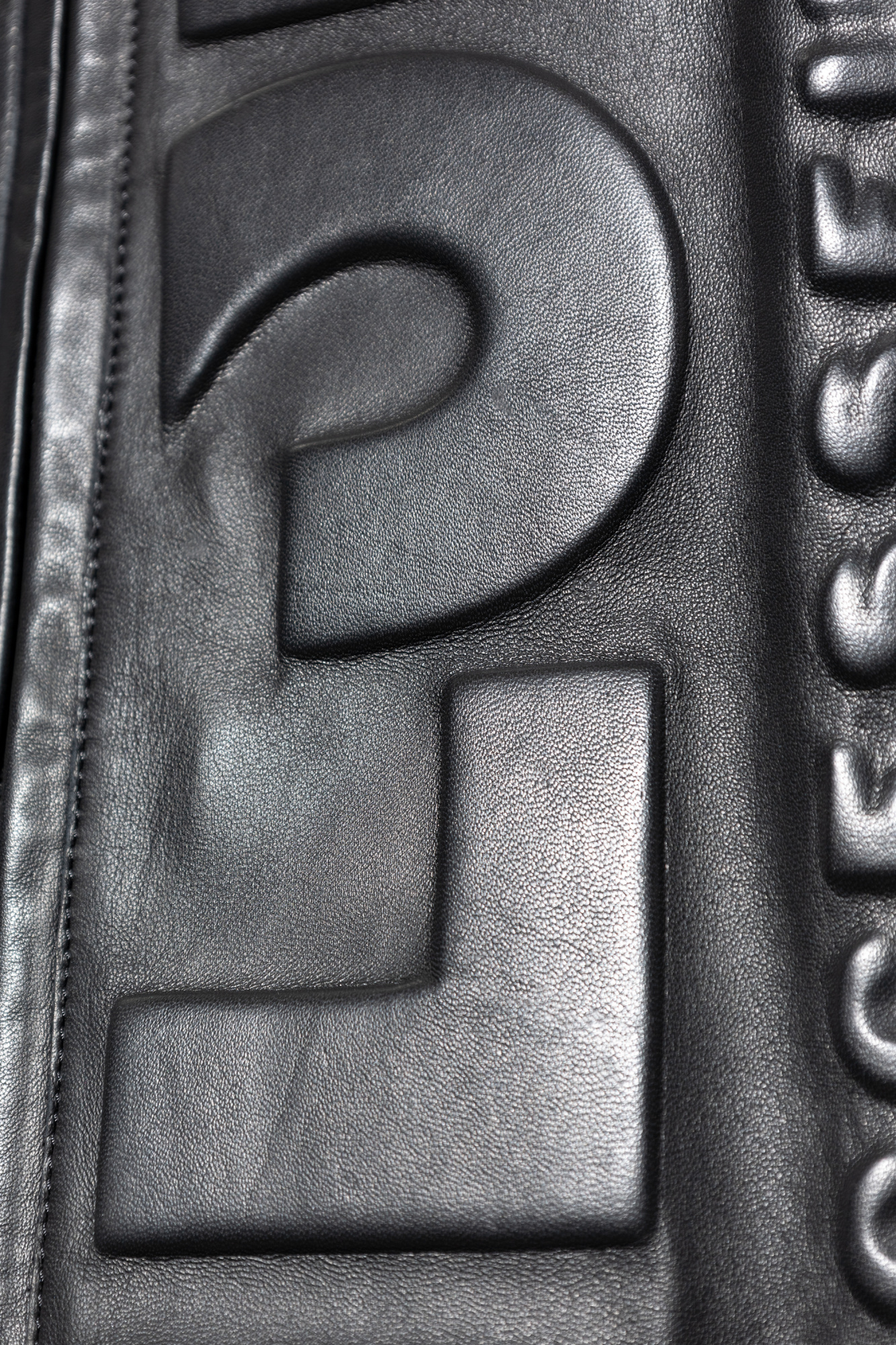 Black Leather jacket L - VERT Diesel - SchaferandweinerShops